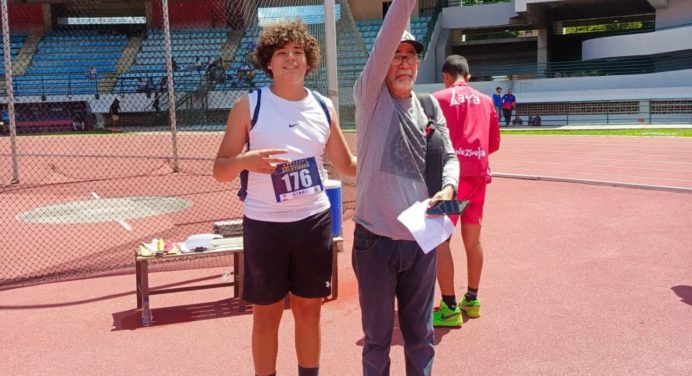 Monaguense José Ferrer clasificó al Sudamericano Escolar sub15