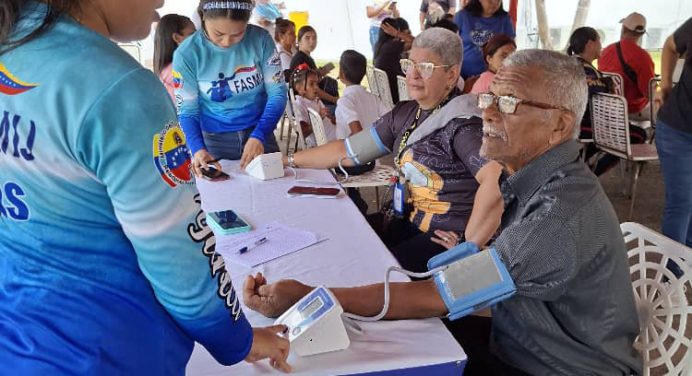 Fasmij llegó a Polimaturín con una jornada médica asistencial