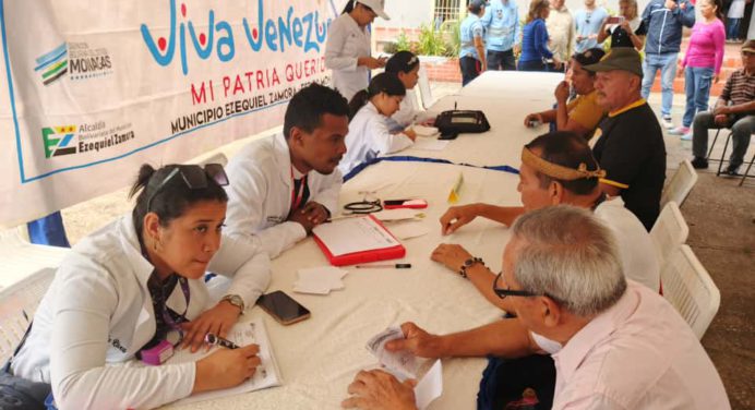 Gran Misión Viva Venezuela realizó atención médica en Zamora