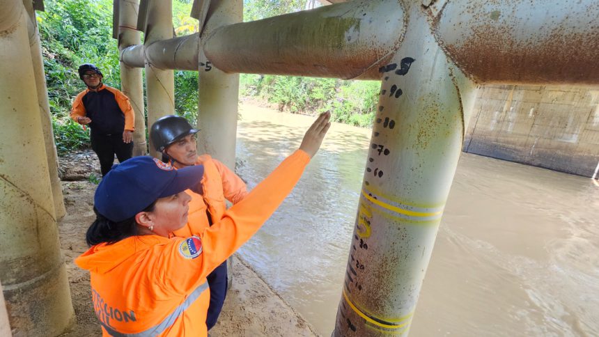 Alcaldía mantiene monitoreo de la cota hídrica del río Amana y Guarapiche 1 monitoreo