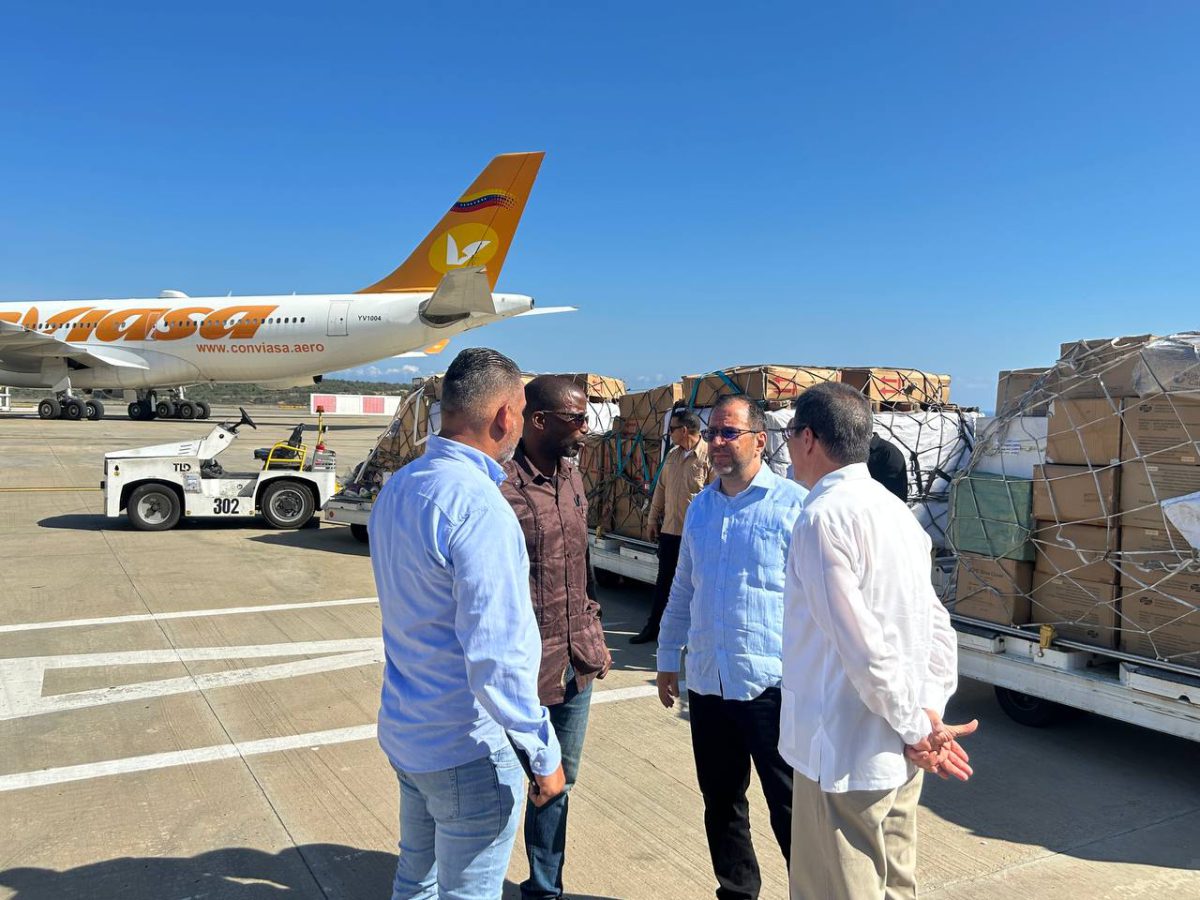 Venezuela envía 46 toneladas de ayuda humanitaria a Cuba y Jamaica tras huracán 2 Ayuda humanitaria a Cuba