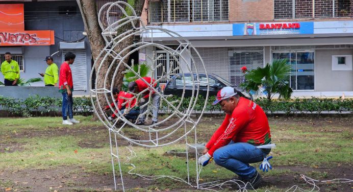 Alcaldía de Maturín lleva la fiesta navideña a la plaza Ayacucho