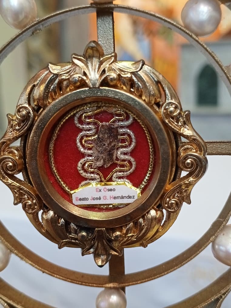 Monagas se prepara para canonización del Dr. José Gregorio Hernández y la Madre Carmen 3 reliquia jose gregorio