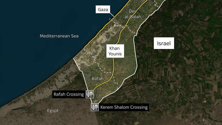 Israel marca la línea amarilla en Gaza tras la muerte de más de 20 palestinos 2 línea amarilla en Gaza