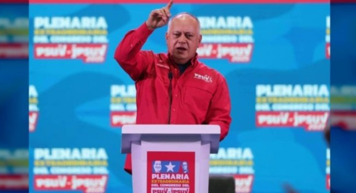 Cabello llama a la unidad del chavismo ante amenaza de EE.UU.