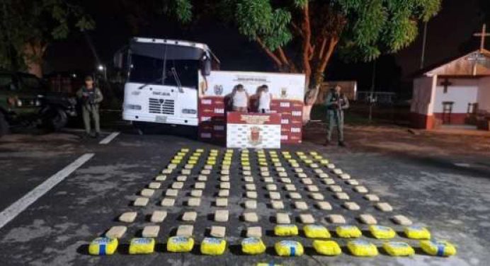 Fanb incautó 227 kilogramos de marihuana en Temblador