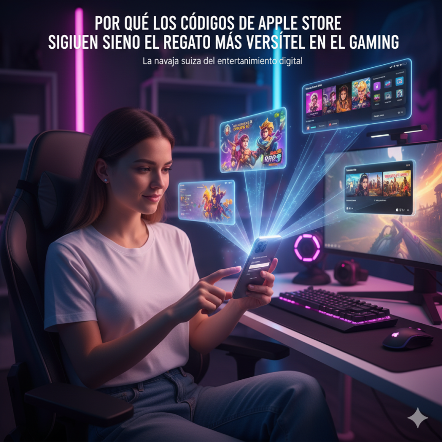 Por qué los códigos de Apple Store siguen siendo el regalo más versátil en el gaming 1 Gemini Generated Image 9zd85c9zd85c9zd8