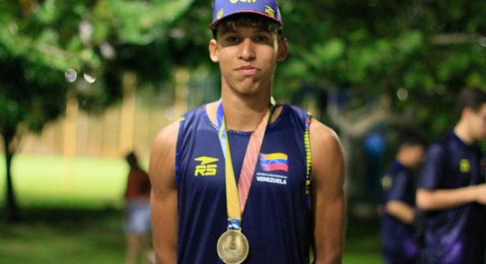 Monaguense Julio Chirinos se colgó el oro de los 1.500 metros planos en Colombia