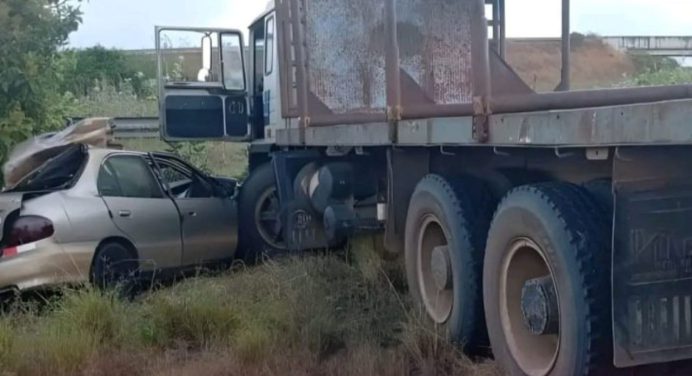 Cinco personas de una familia mueren en trágico accidente al sur de Monagas