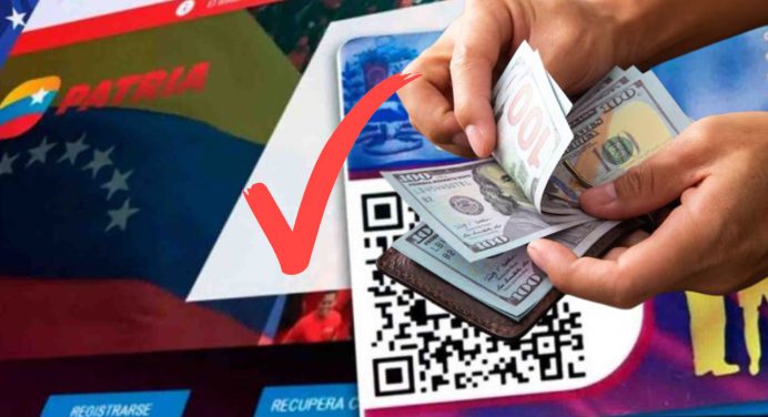 Llega un nuevo depósito en monedero PATRIA este 03-nov