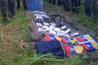 campamento vinculado al narcotráfico