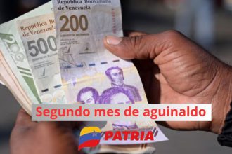 segundo mes de aguinaldos