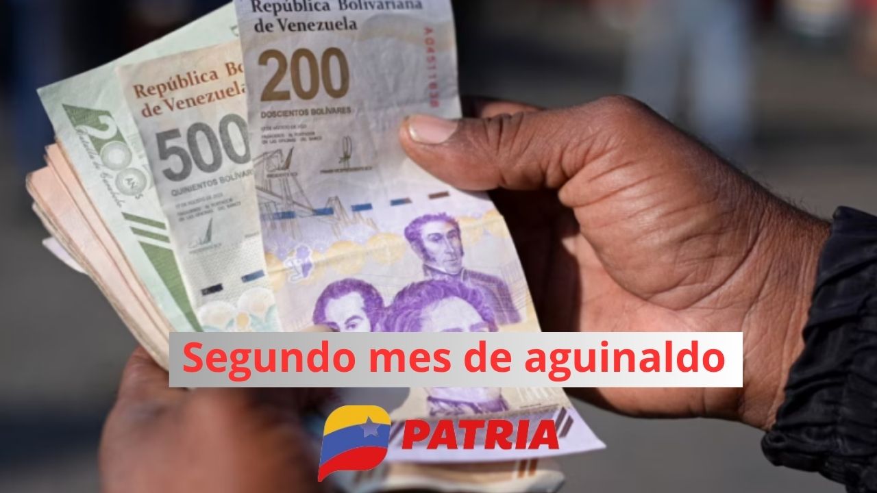 segundo mes de aguinaldos