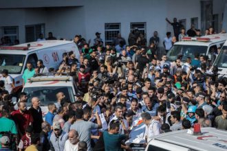 evacuación en Gaza
