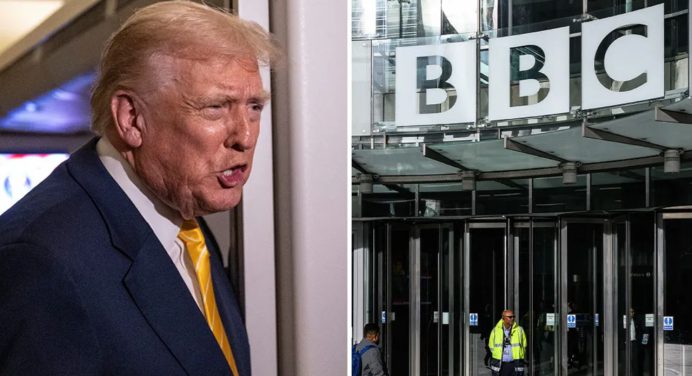 La BBC defiende su postura: Trump sin argumentos para la difamación