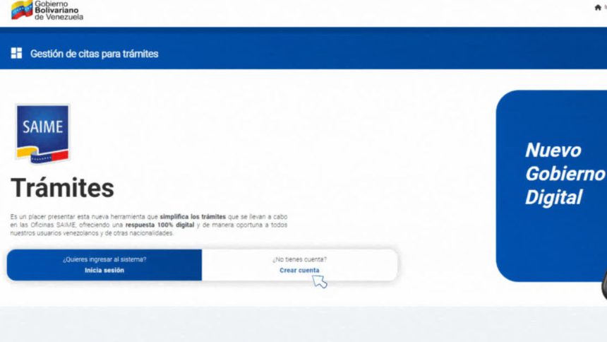 Sabías que desde el portal Saime puedes registrar tu entrada y salida del país 1 portal Saime
