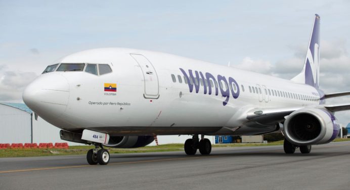 Wingo mantiene su operación entre Colombia y Venezuela