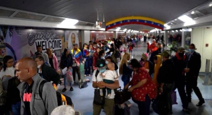 Venezolanos en retorno: 200 migrantes repatriados desde EE. UU. arriban al país