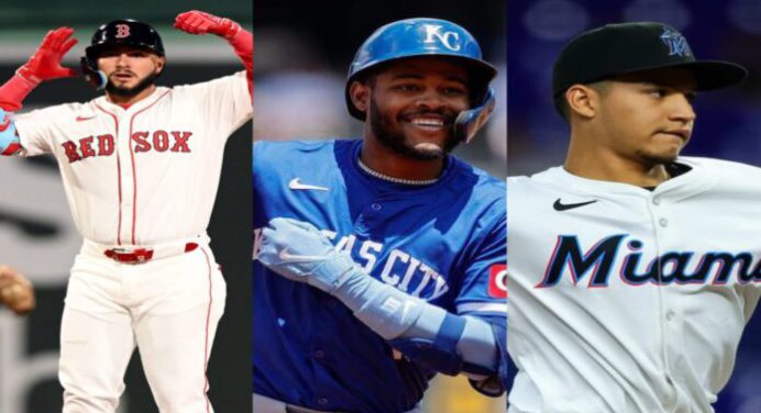 Wilyer Abreu, Maikel García y Javier Sanoja ganaron el Guante de Oro en la MLB