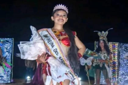 Marialex Reyes reina del carnaval de Caripe