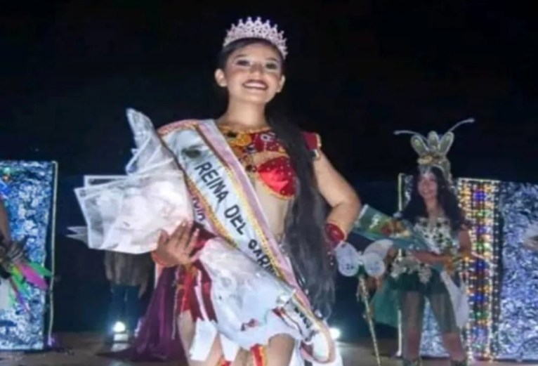 Marialex Reyes reina del carnaval de Caripe