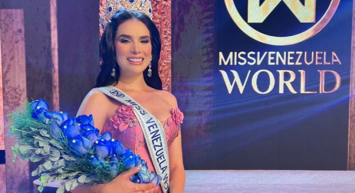 Mística Núñez fue coronada Miss Venezuela World 2025