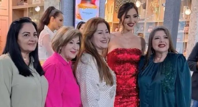 Nariman Battikha fue agasajada en Santa Gloria