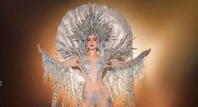 Stephany Abasali deslumbra como diosa protectora de Los Roques