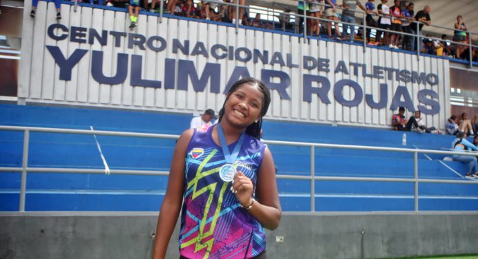 Dos doradas suma Monagas en el nacional de atletismo sub16