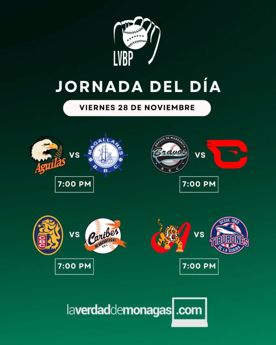 LVBP: Jornada de este viernes, resultados y posiciones en el béisbol venezolano 3 WhatsApp Image 2025 11 28 at 11.02.43 AM 1