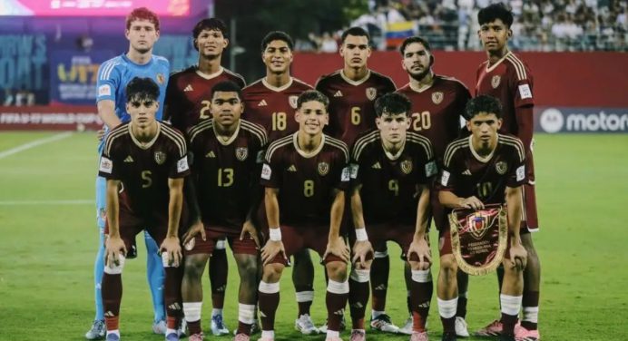 La Vinotinto Sub-17 hizo historia y goleó a Inglaterra en el Mundial