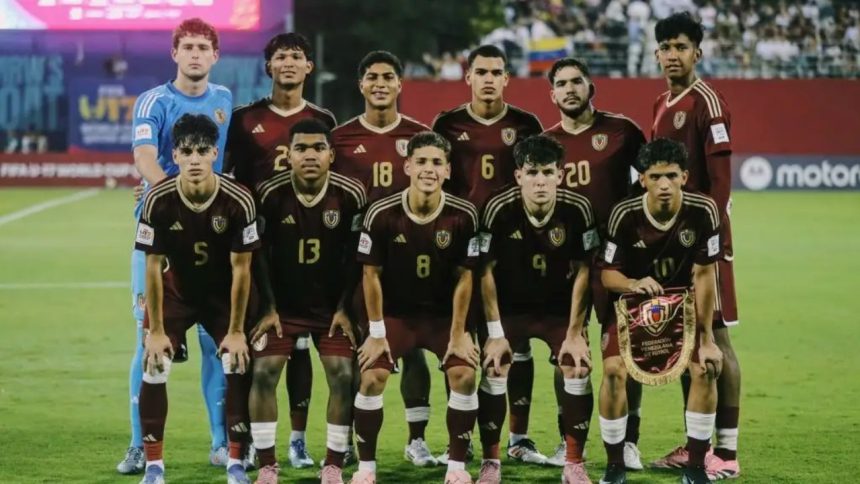 La Vinotinto Sub-17 hizo historia y goleó a Inglaterra en el Mundial 1 La Vinotinto Sub-17