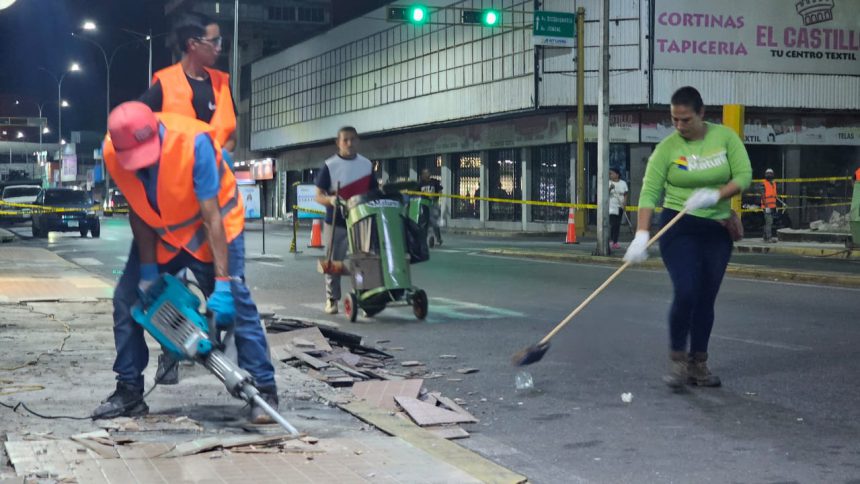 Inició la segunda etapa del proyecto de unificación de aceras 1 aceras