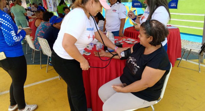 Plan Amor en Acción atiende a 526 personas del sector Brisas del Aeropuerto en Maturín
