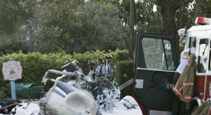 Dos muertos tras caer avión en Florida con ayuda para damnificados