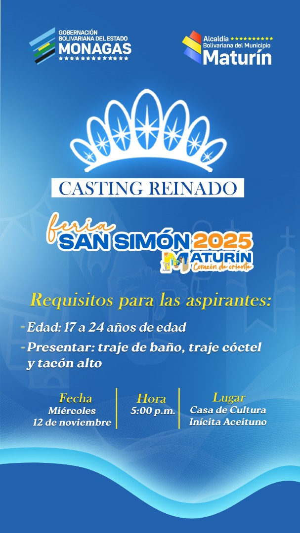 Inicia casting para elegir a las candidatas de la Feria de San Simón 2025 2 feria de san simon