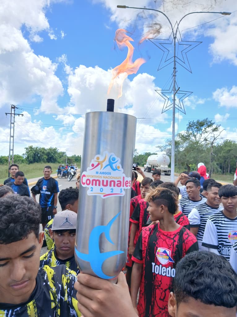 Monagas entregó a Delta Amacuro el fuego patrio de los Juegos Comunales 3 fuego3 1