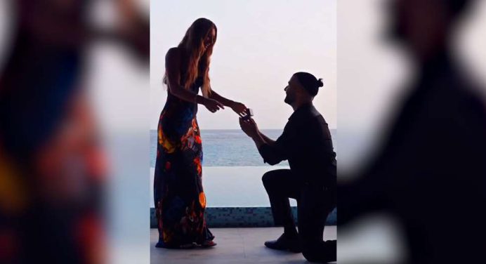 Jeancarlos Canela se comprometió con su novia Olivia Elliott