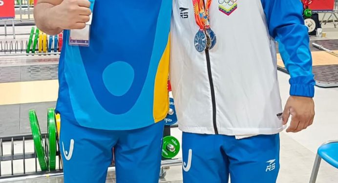 Ángel Rodríguez ganó dos de plata en los Juegos Bolivarianos Ayacucho 2025