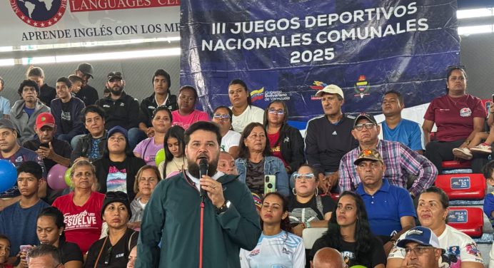 Gobernador Luna inauguró fase regional de los III Juegos Nacionales Comunales 2025