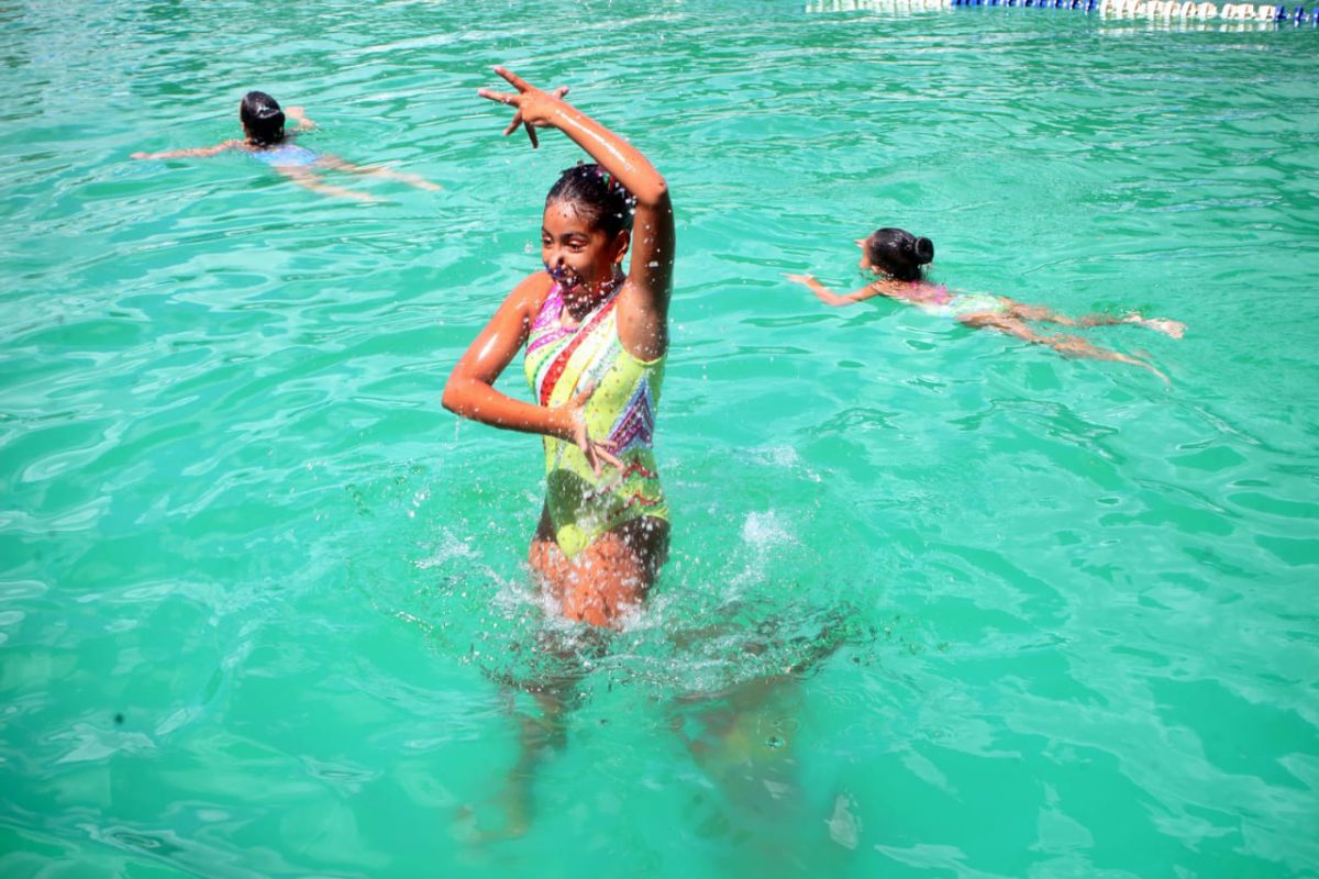 Dos medallas de oro lleva Monagas en el Nacional de Natación Artística 4 oro4
