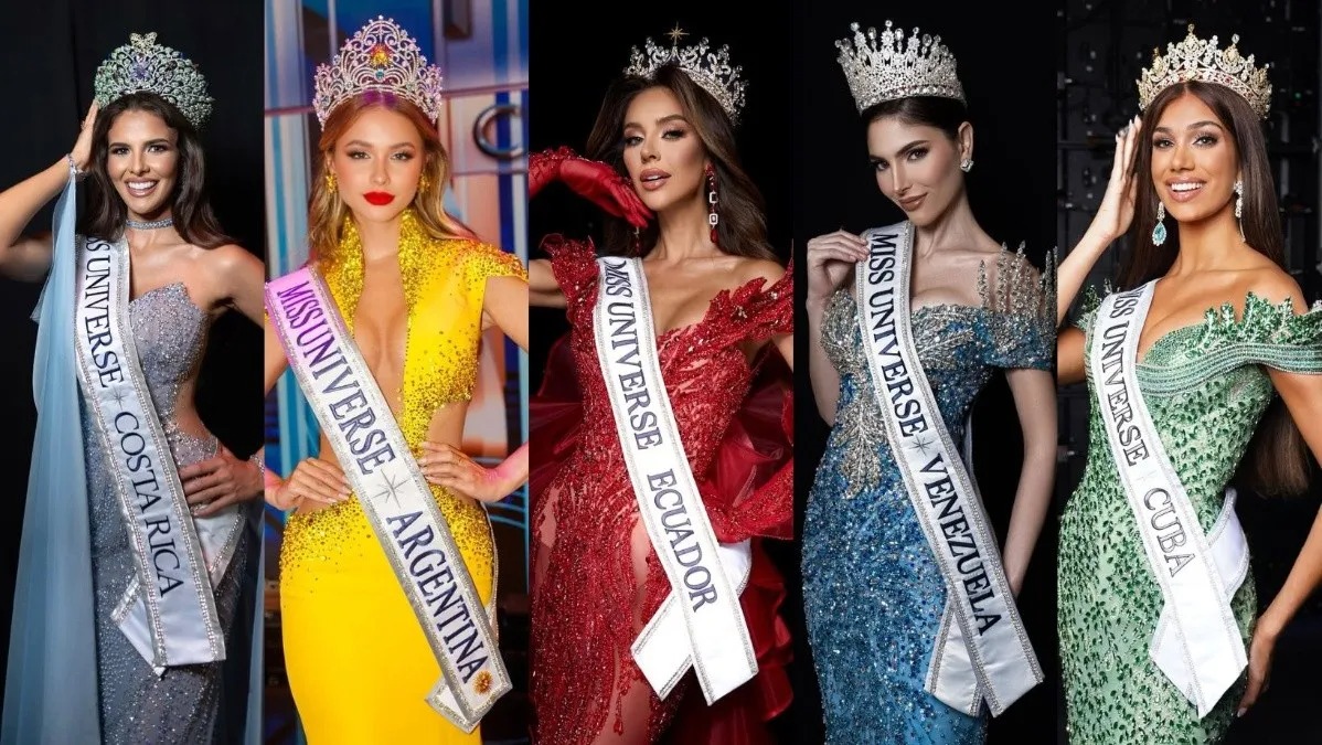 Aquí están las tramoyas del Miss Universo 2025