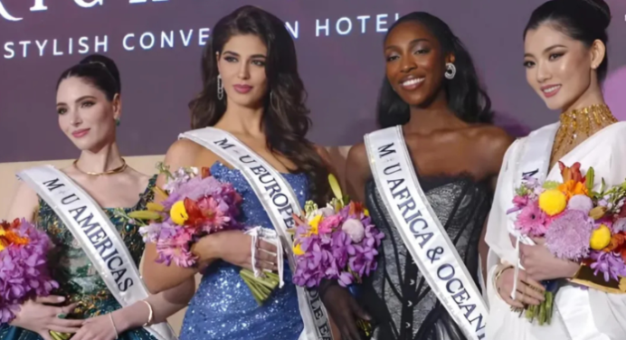 Stephany Abasali recibió banda como Miss Universo de las Américas