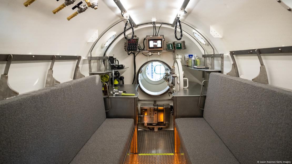 Submarino Vanguard presenta hábitat 2 submarino