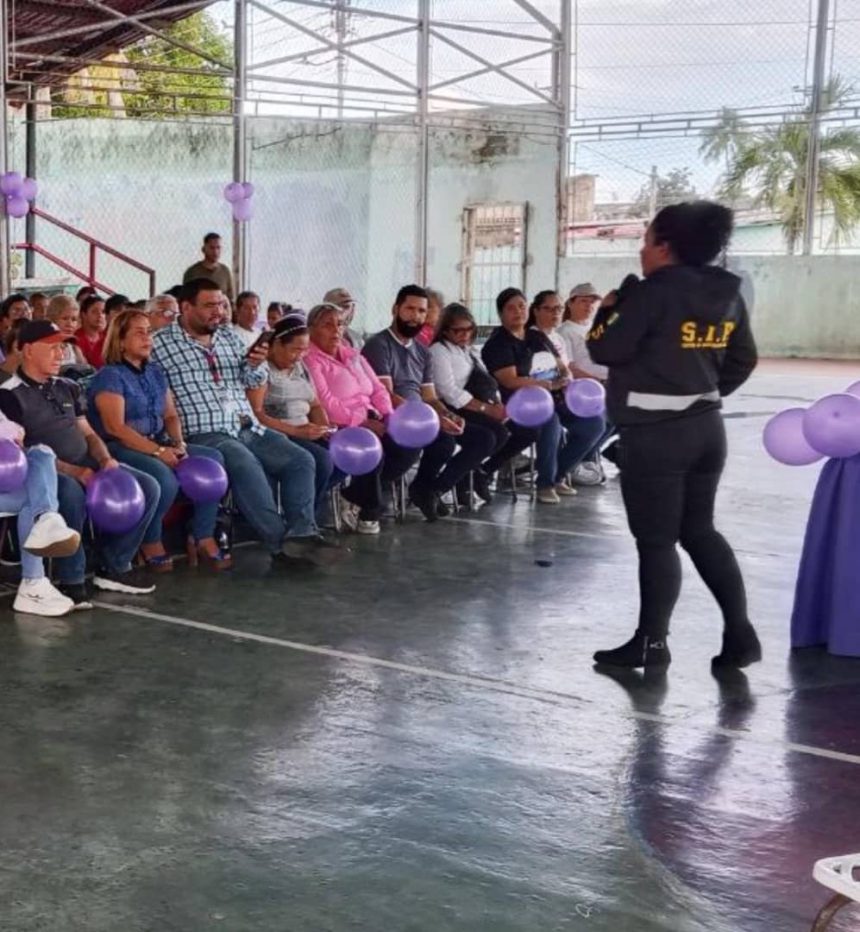 Polimaturín lleva conversatorio "Cortemos con la Violencia de Género" al sector Los Cocos 1 violencia