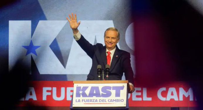 José Antonio Kast es el nuevo presidente de Chile