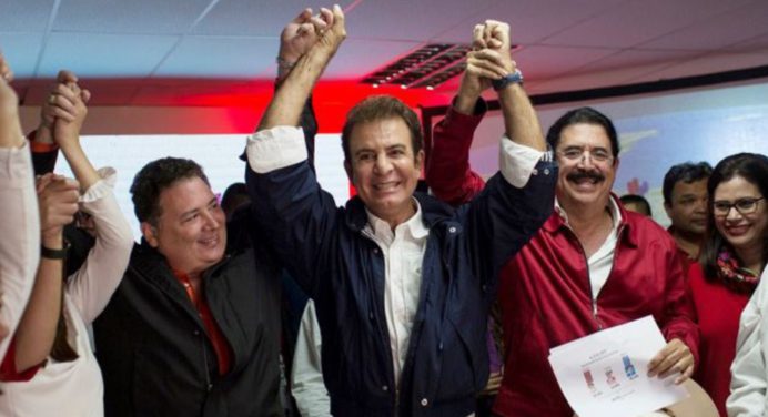 Expresidente Zelaya asegura que Nasralla ganó las presidenciales en Honduras