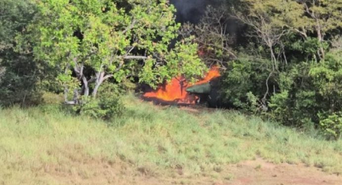 FANB destruye aeronave oculta en zona fronteriza con Colombia