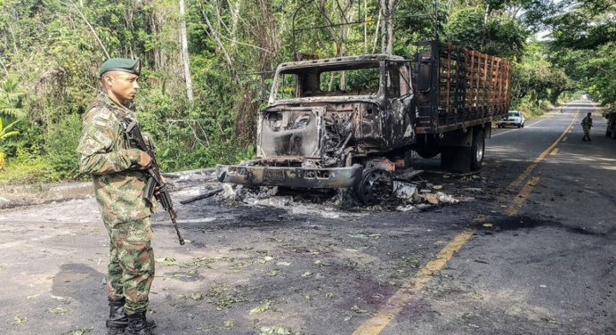 Ataques con drones en Colombia deja 60 militares y policías muertos