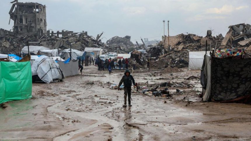 Fuerte temporal en Gaza: 11 víctimas por colapsos de ruinas 1 Fuerte temporal